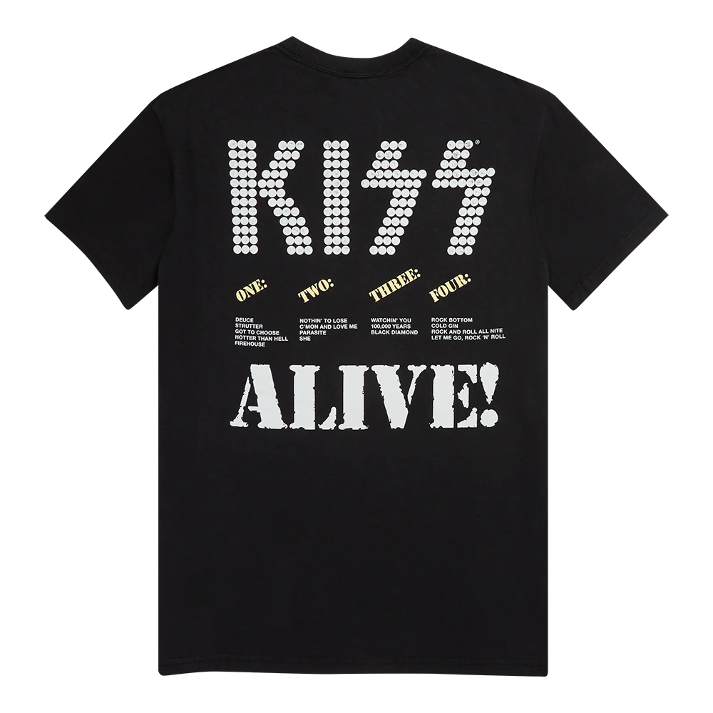 Alive! 50th Anniversary Super Deluxe 8LP + Blu-ray Audio + ALIVE! Track List T-Shirt - Image 3