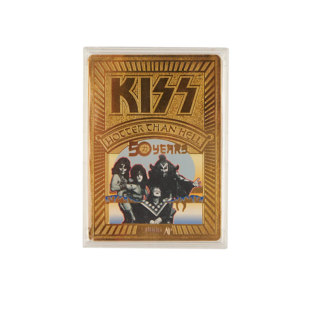 Hotter Than Hell 50th Commemorative Gold Plated Trading Card - Image 4