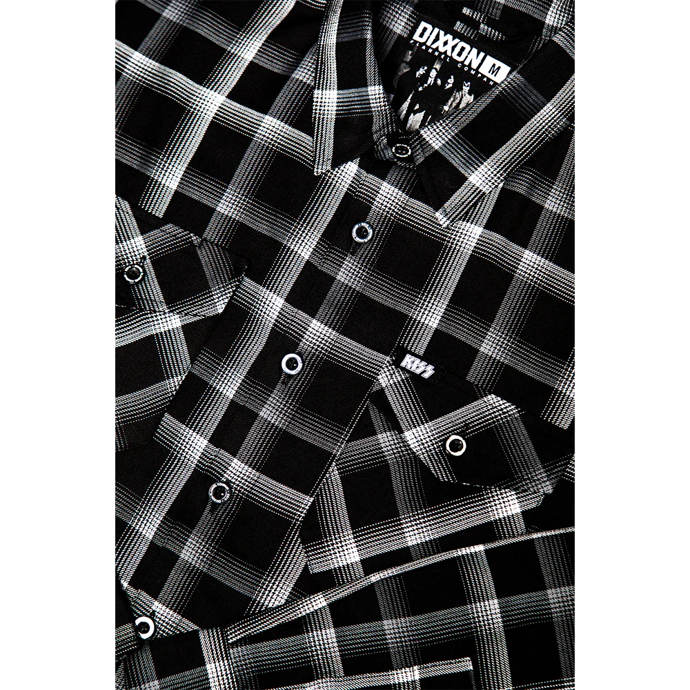 KISS x DIXXON - Dressed to Kill Flannel - Image 3