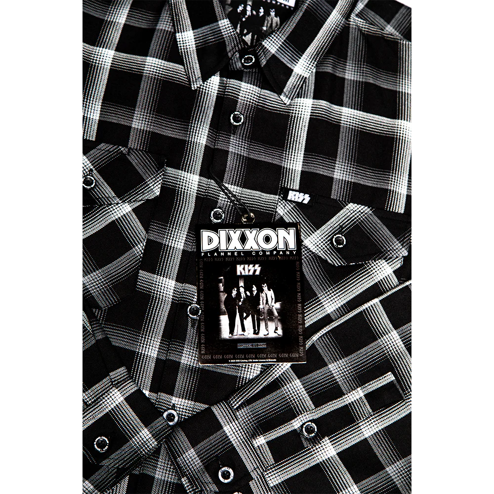 KISS x DIXXON - Dressed to Kill Flannel - Image 4