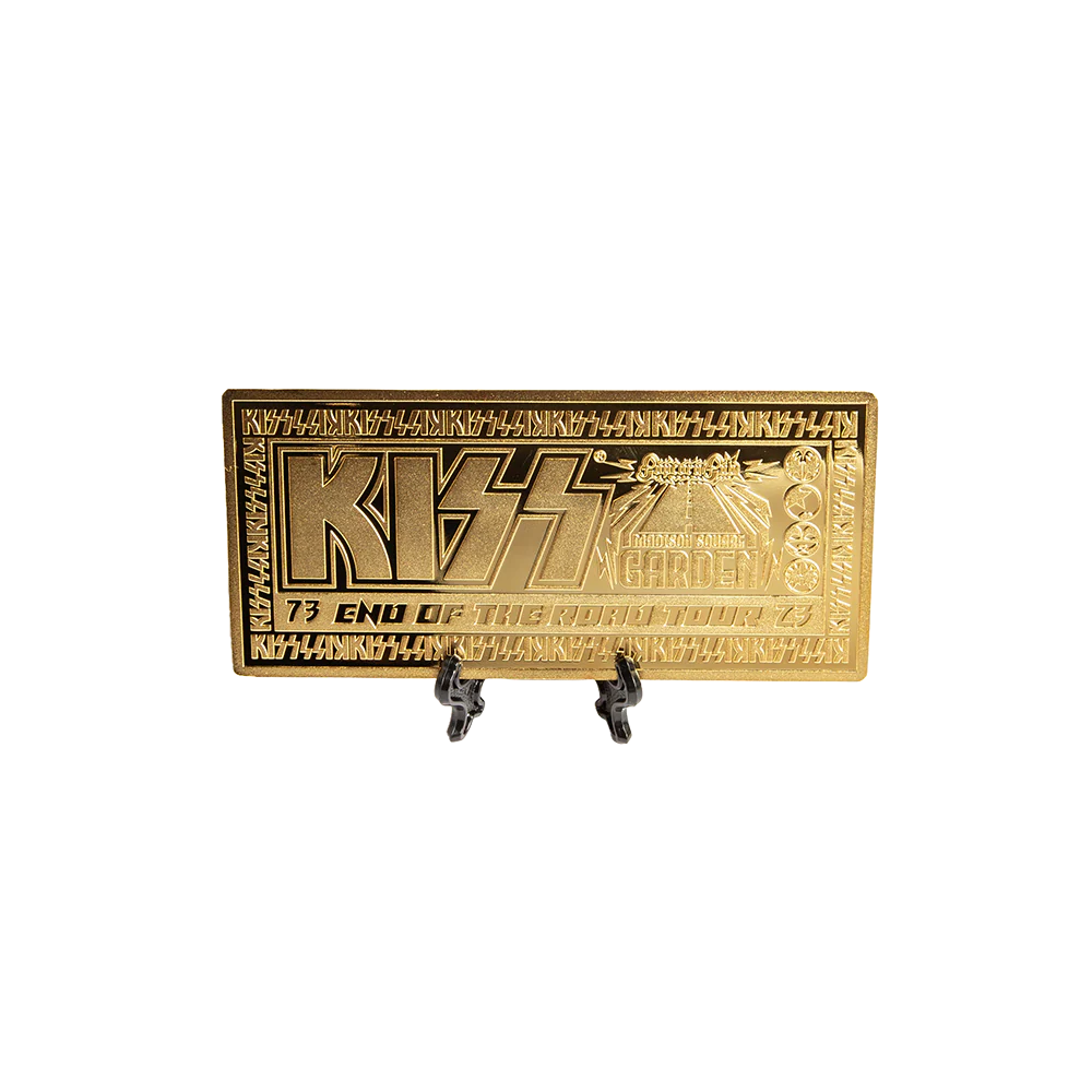 Limited Edition KISS Final Shows Golden Ticket - Image 3